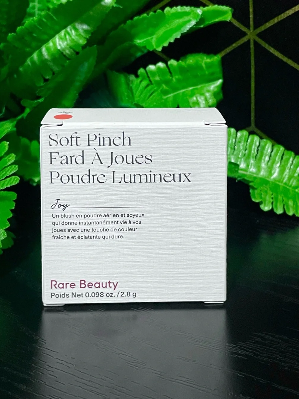 Rare Beauty Soft-Pinch Luminous Powder Blush - Joy (muted peach)
